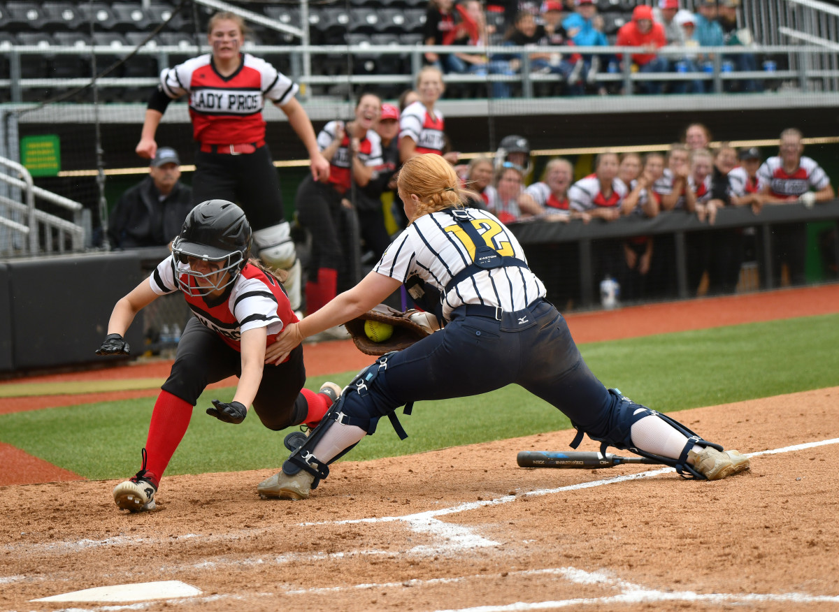 Lakeview Grant Union 2A:1A softball final Taylor Balkom 35